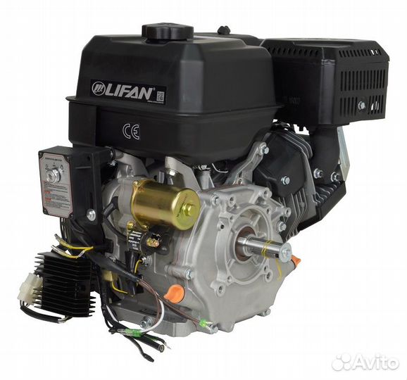 Двигатель Lifan KP460E, вал 25мм, катушка 3 Ампе