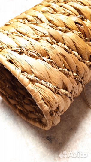 Абажур из соломы. Пр-во Германия. Стиль Лофт