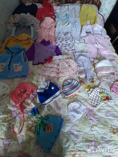 Вещи пакетом на девочку 9м