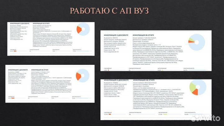 Студенческие работы:вкр, курсовая, магистерская