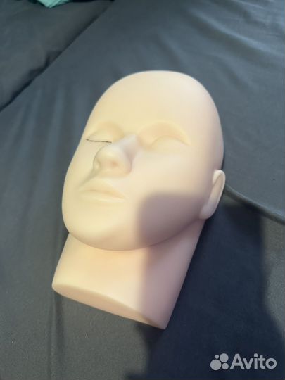 Голова манекен для наращивания ресниц
