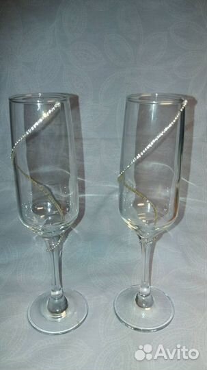 Бокалы свадебные