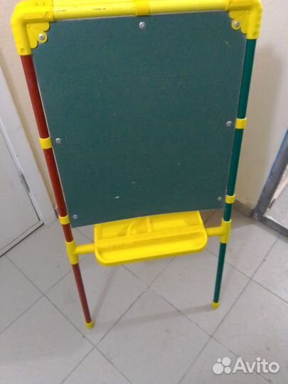 Магнитная доска + доска для мела + алфавит