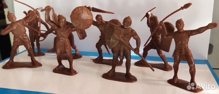 Фигурки ковбои индейцы СССР