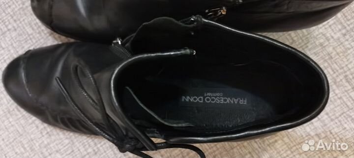 Полуботинки женские на каблуке