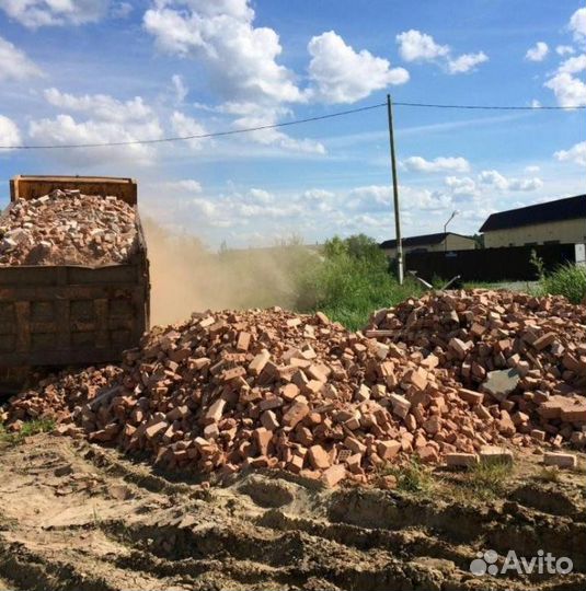 Приму в дар бой кирпича и бетона себе на участок