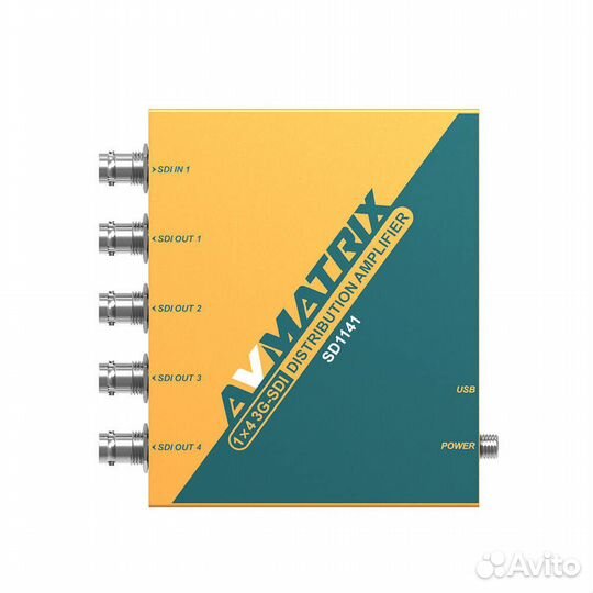 Усилитель-распределитель avmatrix SD1141 сигнала
