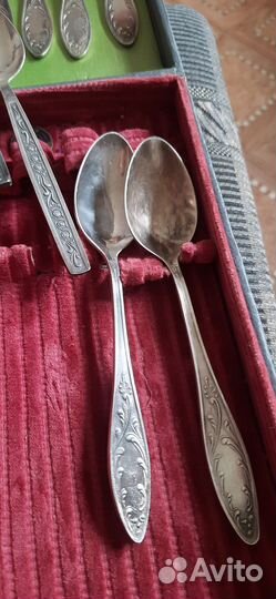 Ложки вилки мельхиоровые СССР