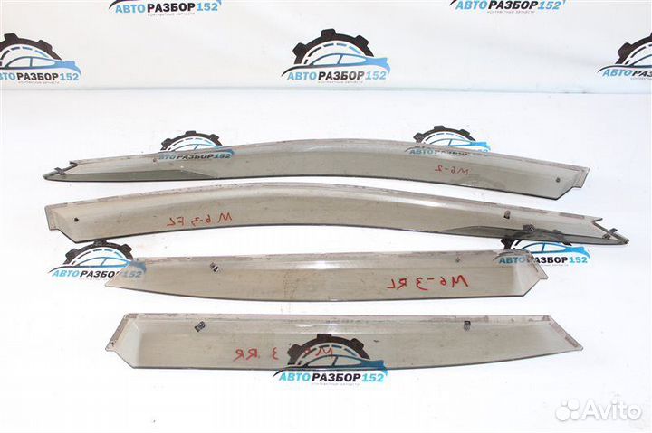 Ветровики комплект Mazda 6 GY L3-VE 2002-2007