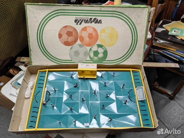Настольная игра Футбол СССР металл