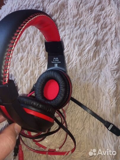 Наушники игровые с микрофоном
