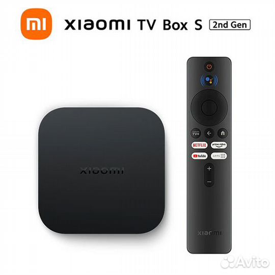 Медиаплеер Xiaomi TV Box S 2nd Gen (EU)