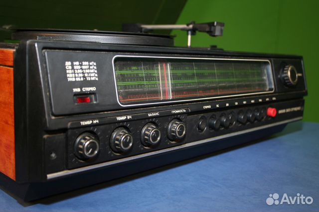 Радиола Вега-323 (стерео) без акустических систем