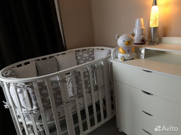 Бортики в кроватку