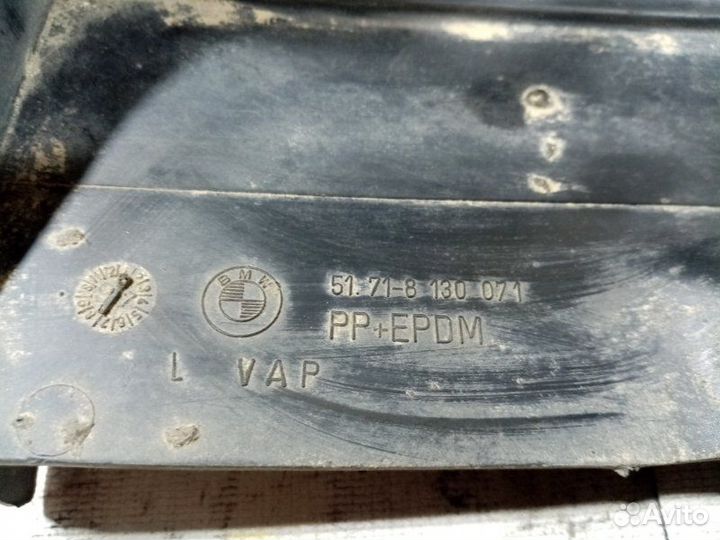 Брызговик задний левый Bmw 3 E36 coupe/ E36/2C