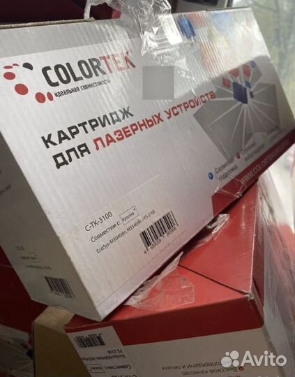 Катриджи colortek c-tk-3100