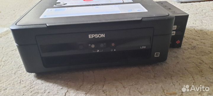 Мфу Epson L210 с оригинальной снпч