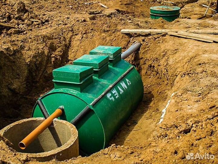 Септик Интал 4 для выгребных ям