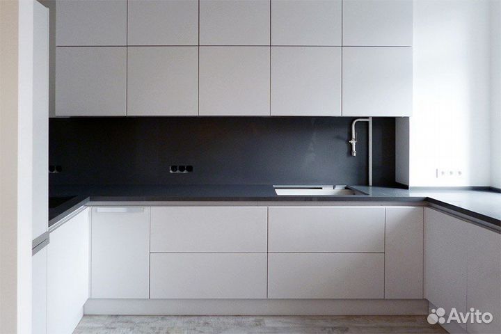Замена фасадов и столешниц кухни от производителя