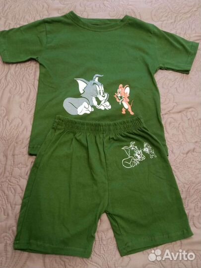 Костюм шорты и футболка для мальчиков