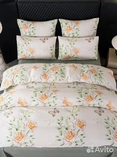 Постельное бельё евро новое