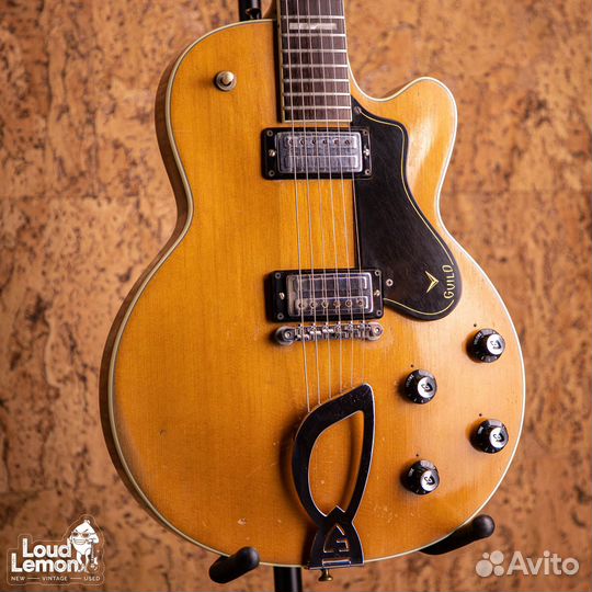 Guild M-75 Aristocrat Natural Blonde Top 1960 USA