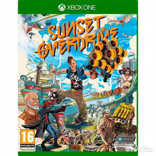 Sunset Overdrive Xbox One/Series X, русская версия