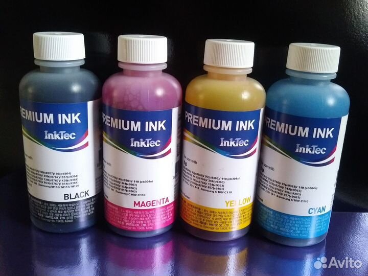 Чернила для принтера canon/HP