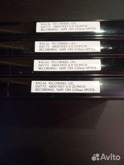 22-е катушки с магн.лентой Англия новые