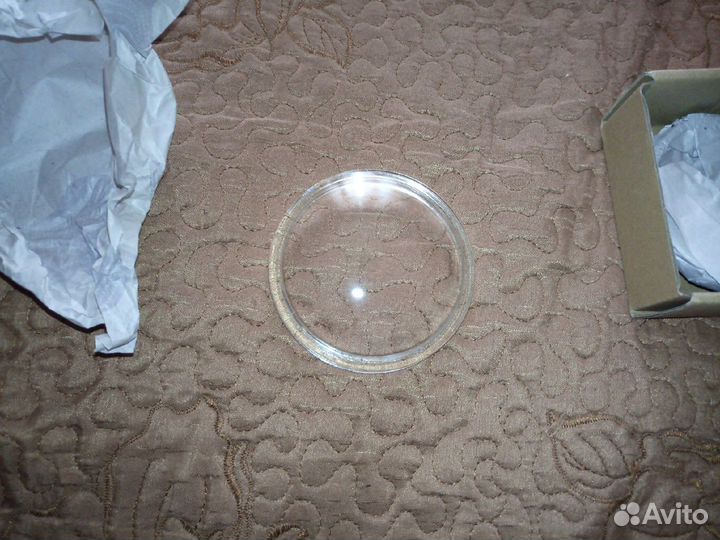 Стекло фар 90мм 2шт(набор)