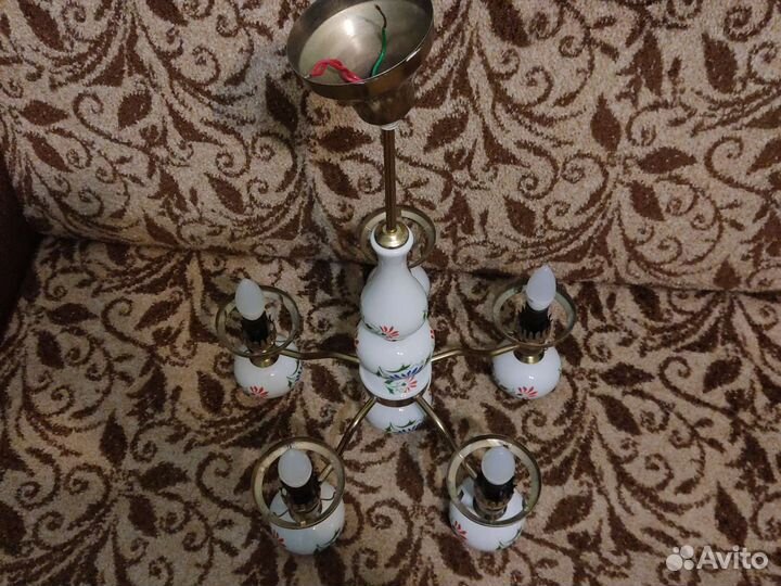 Люстра винтажная