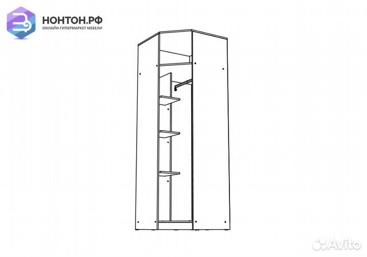 Шкаф угловой Бланка