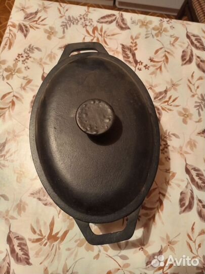 Утятница чугунная СССР