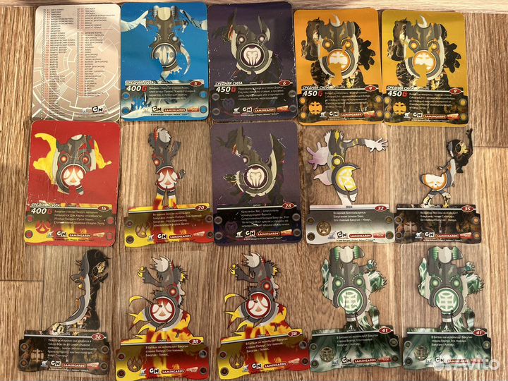 Карточки бакуган