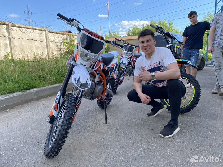 Питбайк kayo basic TT125 17/14 KRZ