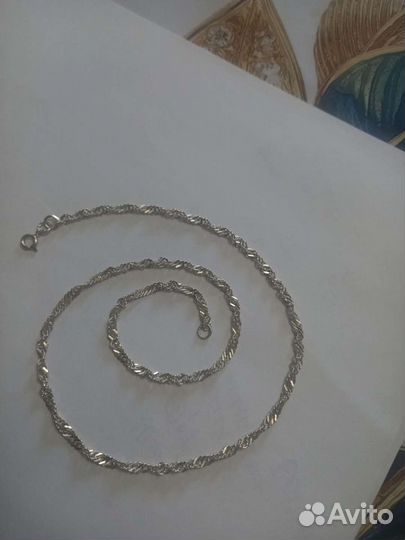 Цепочка серебро