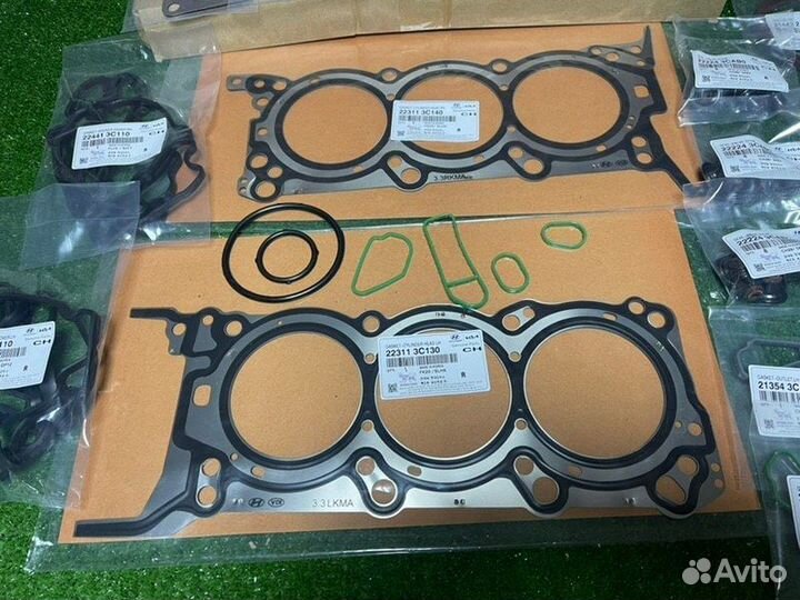 Набор комплект прокладок двигателя G80 Azera