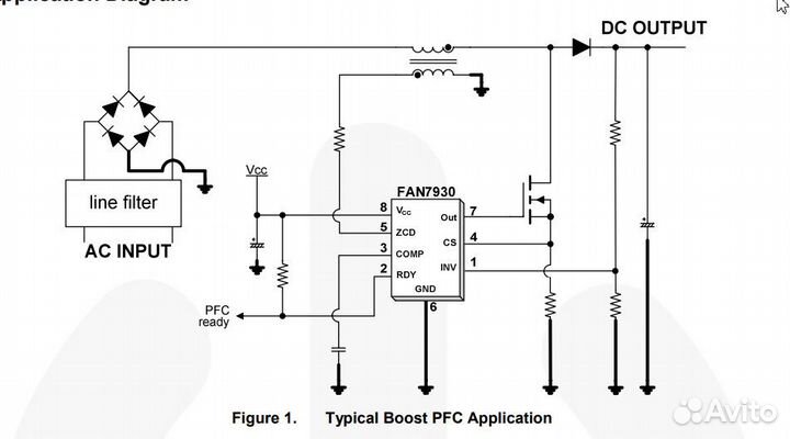 Микросхема FAN7930MX
