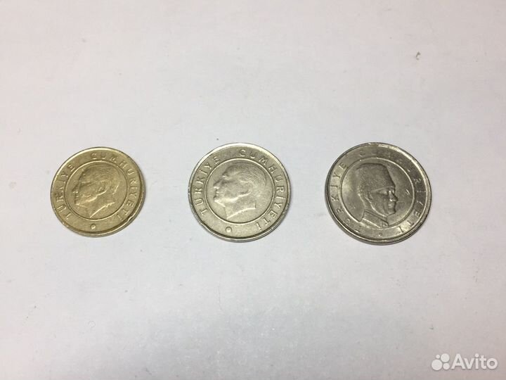 Монеты Турции, Туниса, Марокко, юар