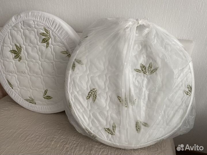 Матрас для круглой кроватки детской