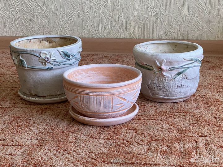 Цветочный горшок керамика