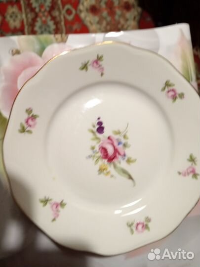 Тарелки десертные Bohemia (made in Czechoslovakia)