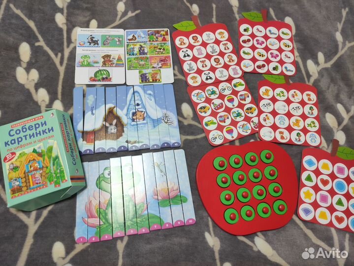 Развивающие игры для детей с 3 лет