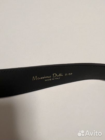 Ремень женский кожаный massimo dutti