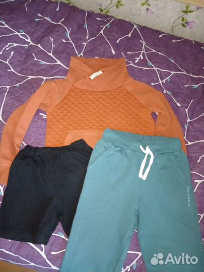 Детские вещи пакетом бесплатно