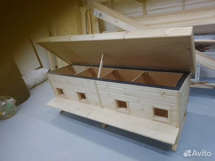 Будка для кошек. Домик для кошек