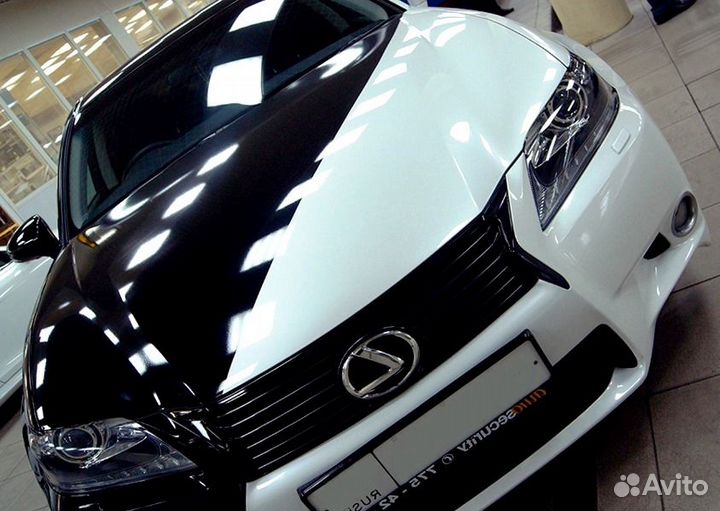 Пленка черный глянец панорамная крыша