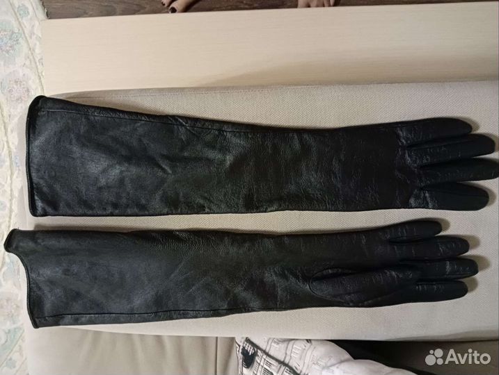 Перчатки женские натуральная кожа