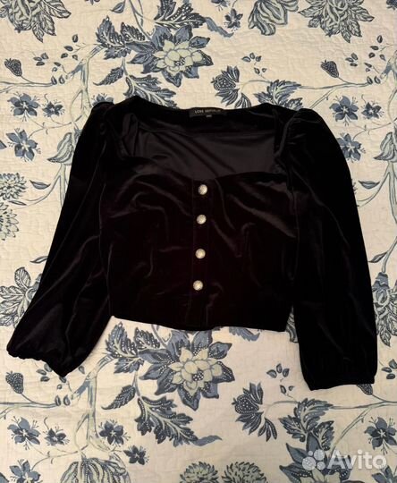 Бархатная блузка love republic размер 42-44 в идеа