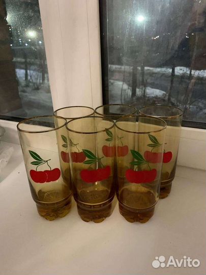 Стаканы стекло СССР